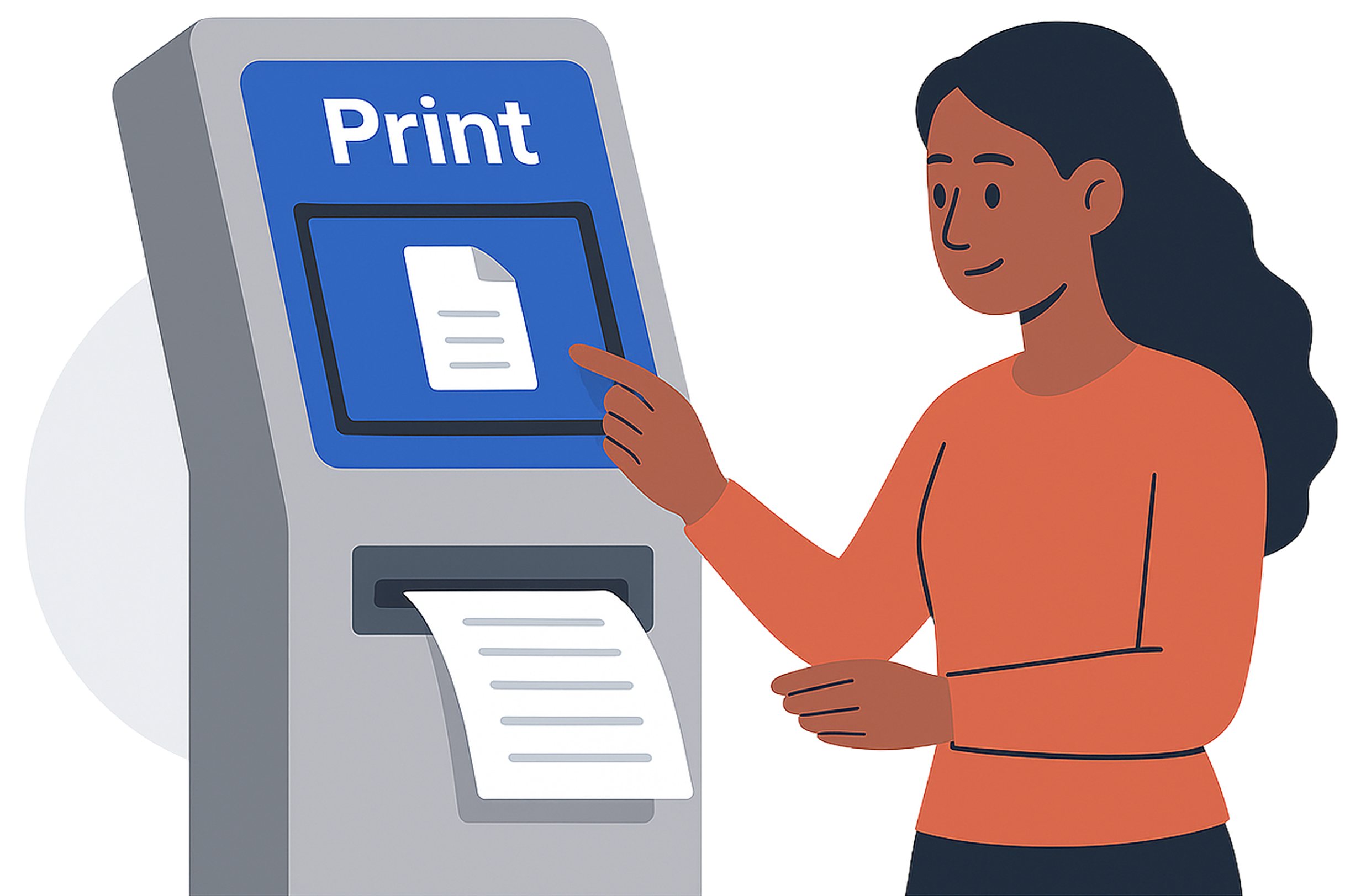 A smiling instructor dummy image